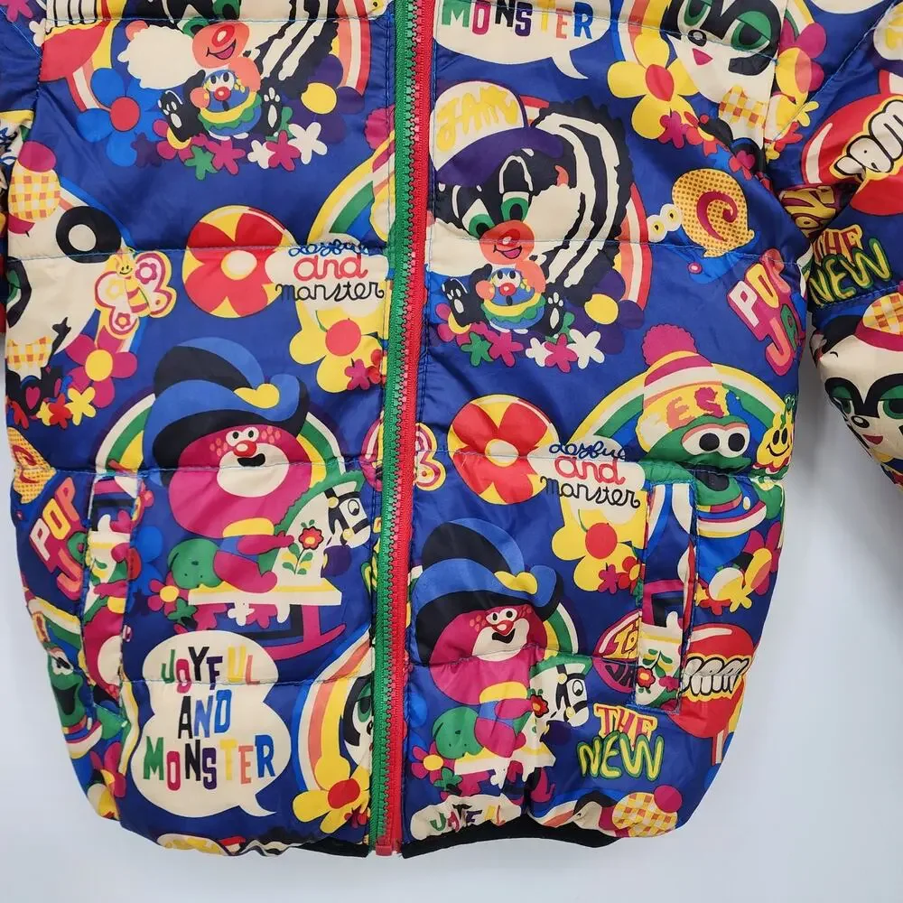 JAM Joyful & Monster Little Glee Monster Puffer‎ Jacket Size 5T